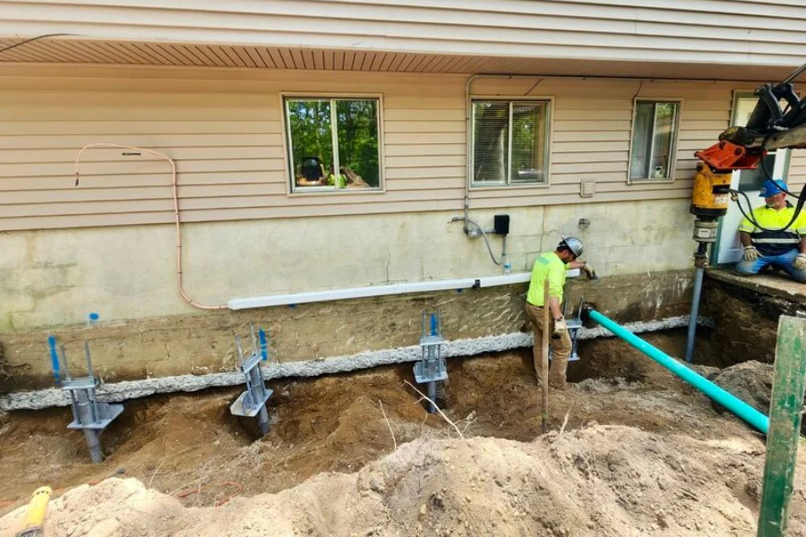 Helical Pier Installation in South Daytona FL (2)