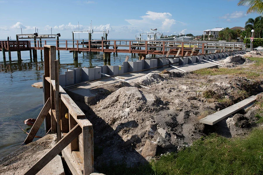 Seawall Repair in South Daytona FL (2)